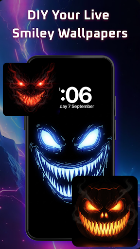 Silly Smile Fun Live Wallpaper ekran görüntüsü