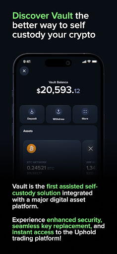Uphold: Buy BTC, ETH and 300+ ekran görüntüsü