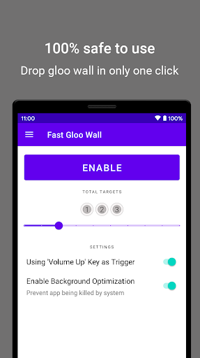 Fast gloo wall, auto, macro ff ekran görüntüsü