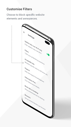 Total Adblock for Samsung ekran görüntüsü