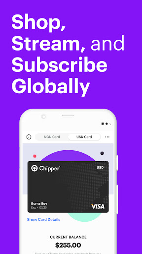 Chipper Cash ekran görüntüsü