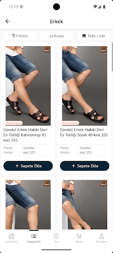 Gondol Ayakkabı ekran görüntüsü