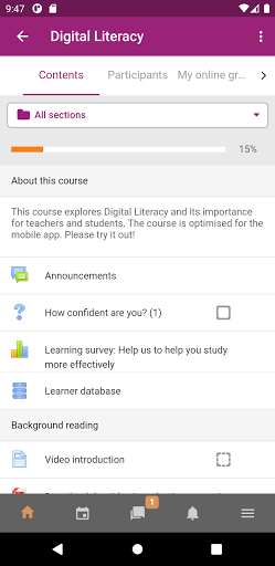BCN Academy ekran görüntüsü