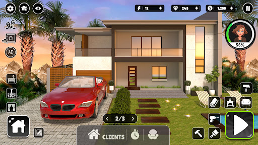 Home Design Makeover 3D Game ekran görüntüsü
