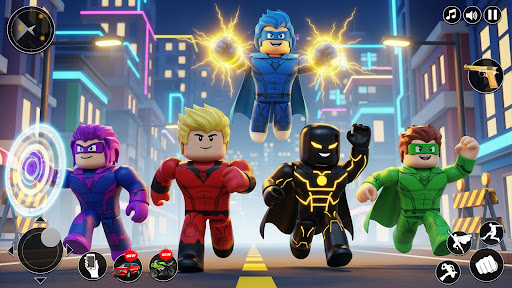 Superhero Rope Hero Spider 3d ekran görüntüsü