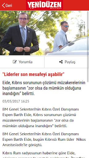 YENİDÜZEN ekran görüntüsü