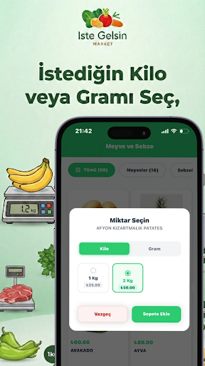 İste Gelsin Market ekran görüntüsü
