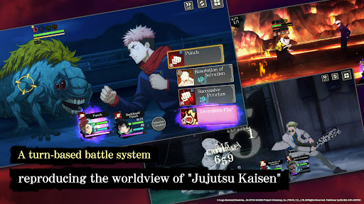 Jujutsu Kaisen Phantom Parade ekran görüntüsü