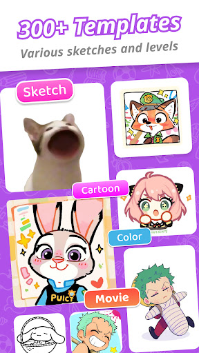 Draw Cartoon - AR Sketch App ekran görüntüsü