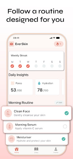 EverSkin - AI Skincare Routine ekran görüntüsü