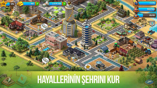 Paradise City: Building Sim ekran görüntüsü