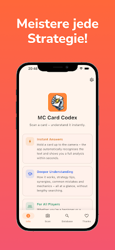 MC Codex - LCG Deck Companion ekran görüntüsü