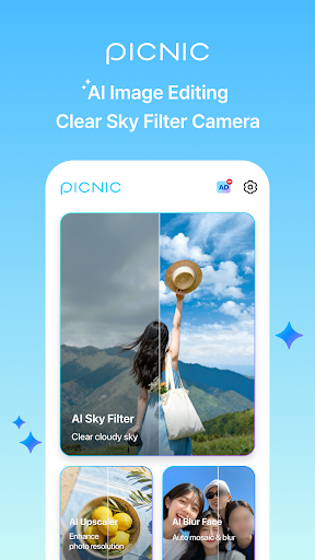 PICNIC-AI Photo & Sky Filters ekran görüntüsü