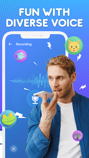 Voice Changer by Sound Effects ekran görüntüsü