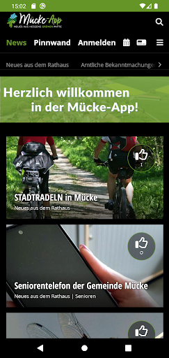 Mücke-App ekran görüntüsü