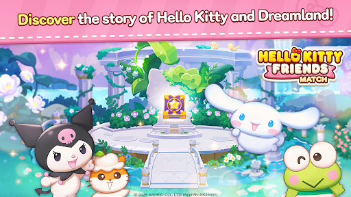 Hello Kitty Friends Match ekran görüntüsü