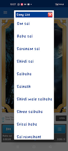 Saibaba Ringtones ekran görüntüsü