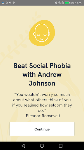 Beat Social Phobia with Andrew ekran görüntüsü