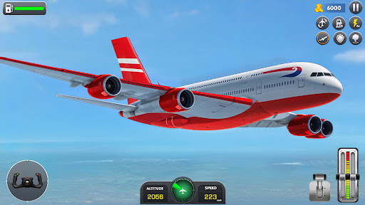 Flight Sim 3D: Airplane Games ekran görüntüsü