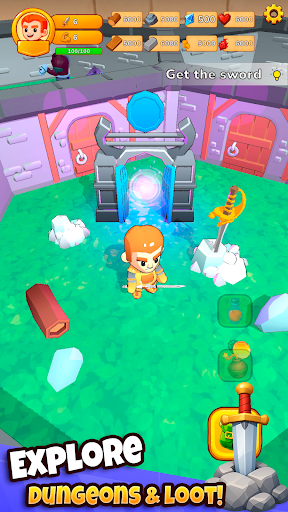 Dungeon Sword Castles ekran görüntüsü