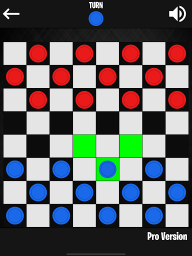 Checkers (Draughts) ekran görüntüsü