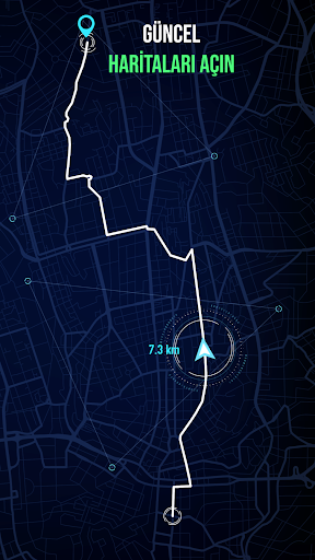 Radar Haritası, Radar Dedektör ekran görüntüsü