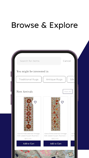 Najaf Rugs ekran görüntüsü