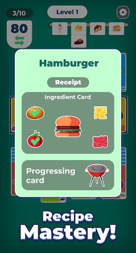 Solitaire Food: Card Journey ekran görüntüsü