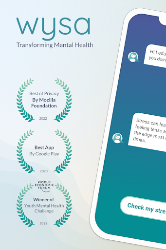 Wysa: Mental Wellbeing AI ekran görüntüsü