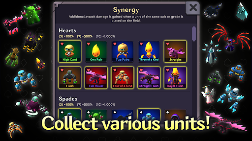 Poker Monster - Idle Defense ekran görüntüsü