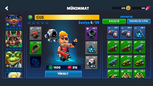 Autogun Heroes: Run and Gun ekran görüntüsü