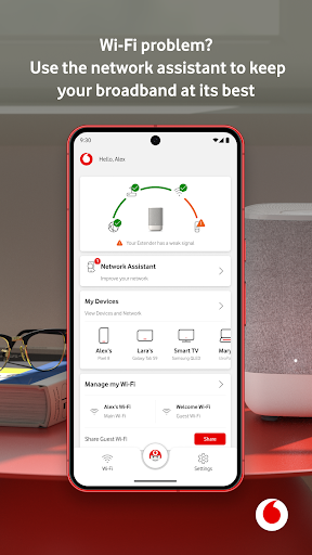 Vodafone Broadband ekran görüntüsü