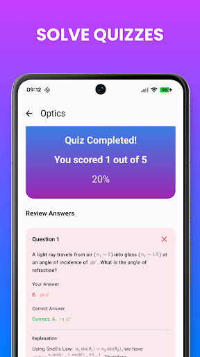 AI physics solver: PhysicsBot ekran görüntüsü