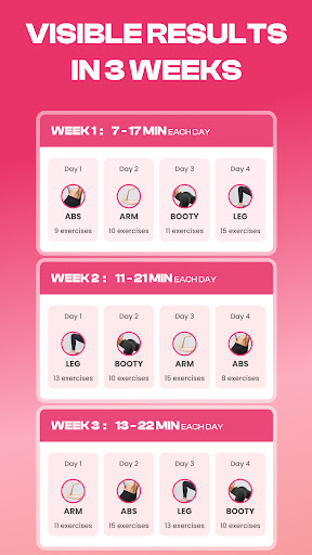 Workout for Women: Fit & Sweat ekran görüntüsü