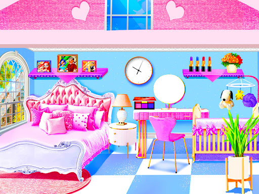 Princess Doll House Decoration ekran görüntüsü