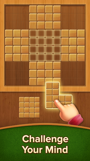 Wood Block The Puzzle Game ekran görüntüsü