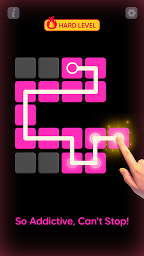 Single Line Block Fill Puzzle ekran görüntüsü