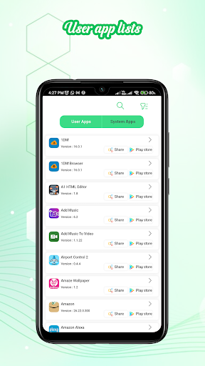 APK extractor ekran görüntüsü