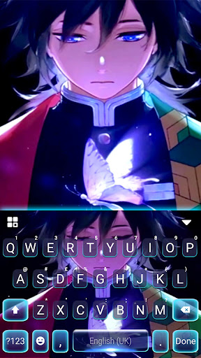 Butterfly Anime Man Tema ekran görüntüsü
