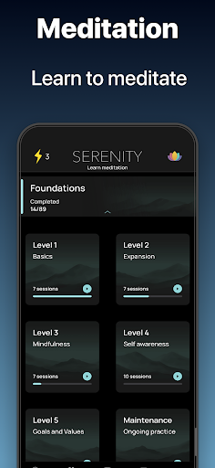 Serenity: Guided Meditation ekran görüntüsü