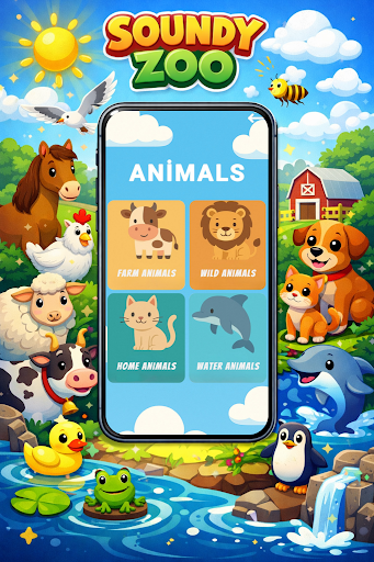 Soundy Zoo ekran görüntüsü