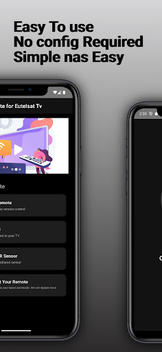 Remote for Eutelsat tv ekran görüntüsü