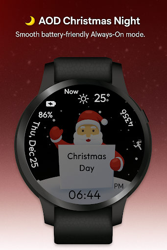 Santa Countdown WatchFace ekran görüntüsü