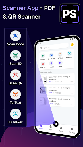 Scanner App - PDF & QR Scanner ekran görüntüsü