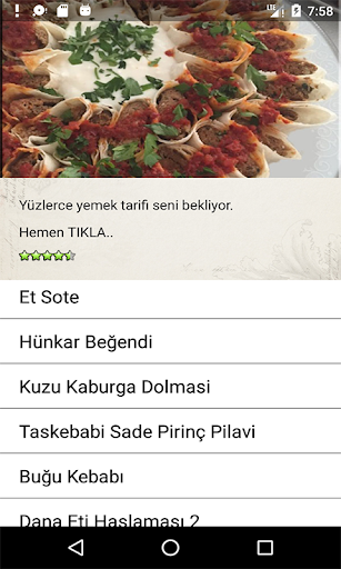 Çorba Ana Yemek Balık Tarifler ekran görüntüsü