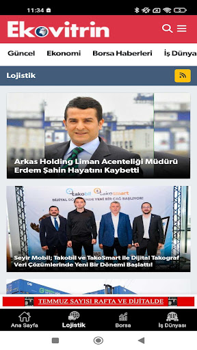 Ekovitrin Haber ekran görüntüsü