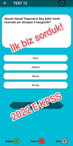 KPSS 2024 Güncel Bilgi Pro ekran görüntüsü
