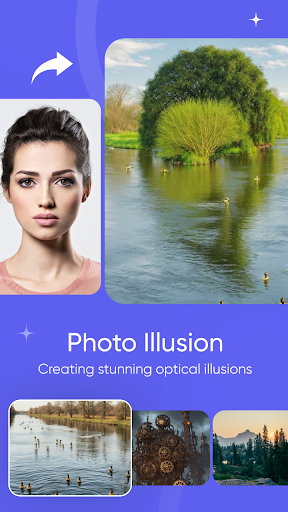 Hidden Face AI -Photo Illusion ekran görüntüsü