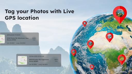 GPS Camera with Time Stamp ekran görüntüsü