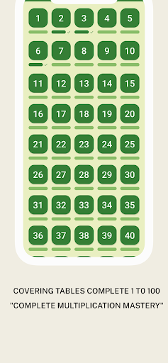 Maths Tables 1 to 100 Test Pro ekran görüntüsü